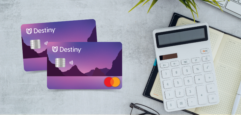 destiny mastercard credit card