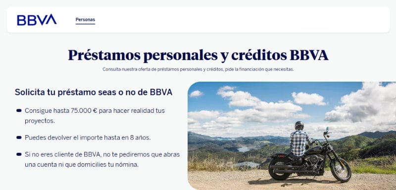 préstamo bbva