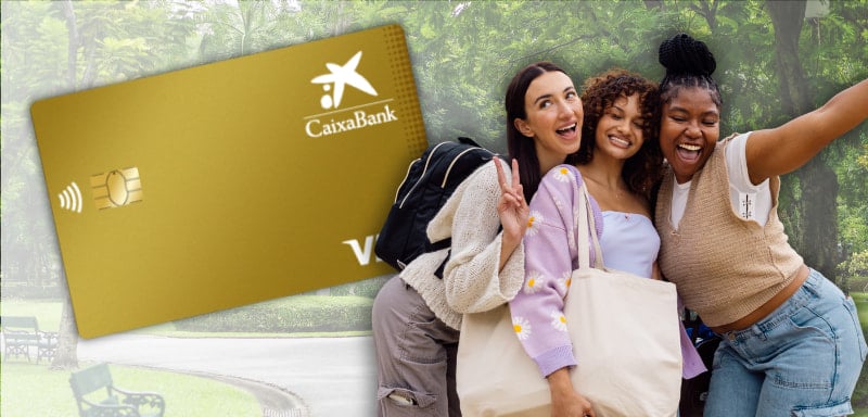 Tarjeta Visa Oro CaixaBank